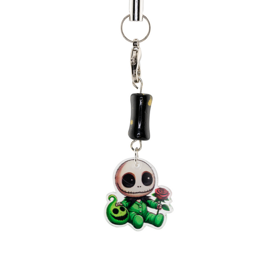 Spooky-Cute Halloween Phone Chains | Chibi Scary Movie Charms