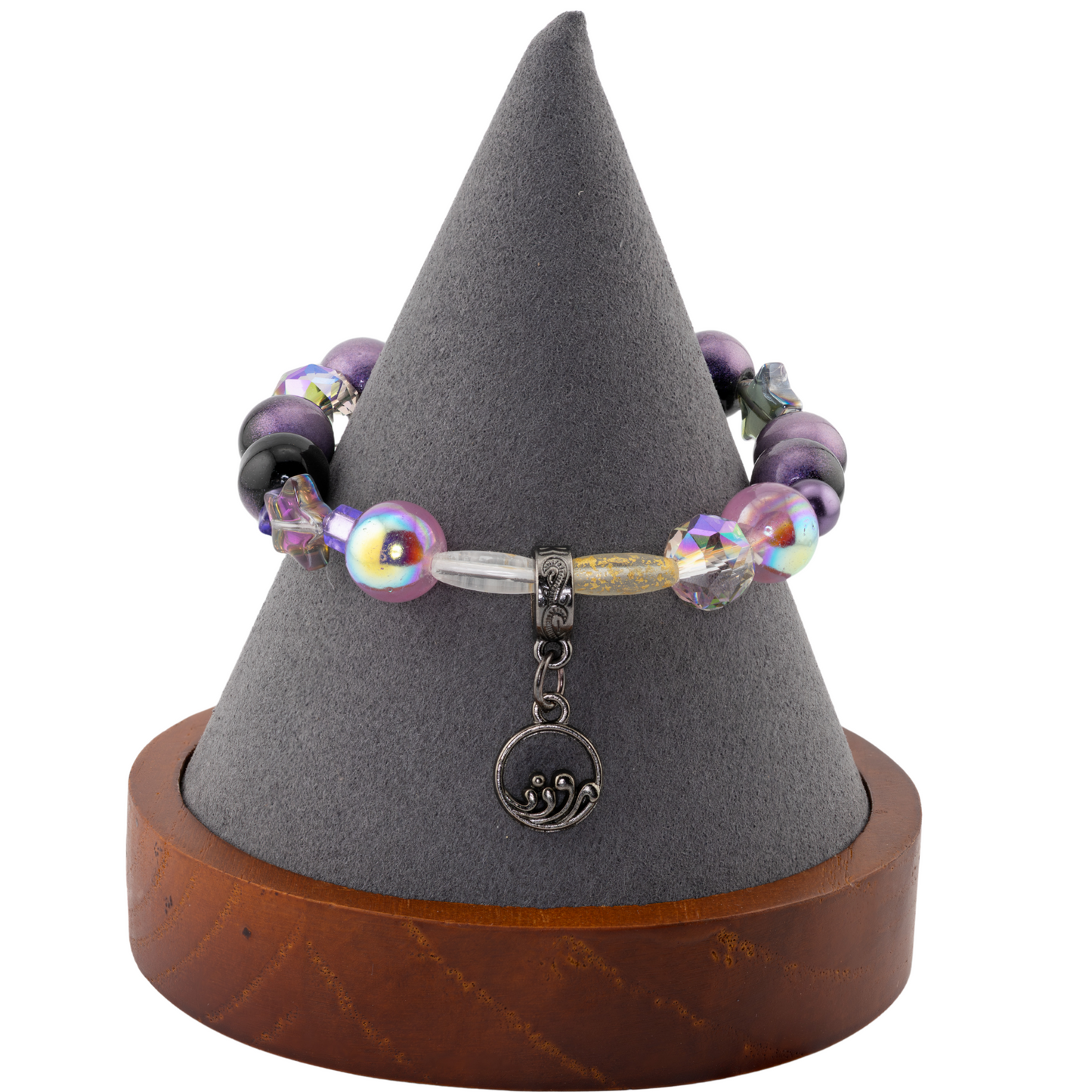 Halloween Stretch Bracelet - Spooky Cute Glass Beaded Jewelry