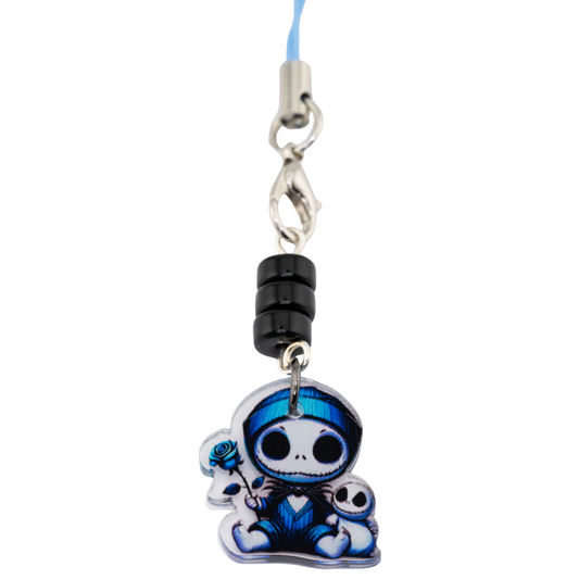 Spooky-Cute Halloween Phone Chains | Chibi Scary Movie Charms
