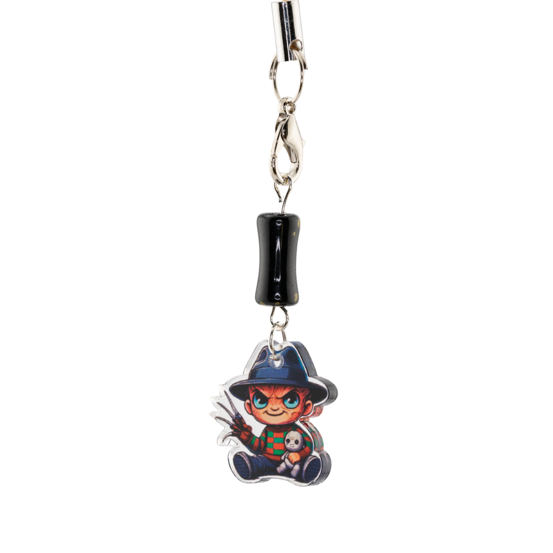 Spooky-Cute Halloween Phone Chains | Chibi Scary Movie Charms