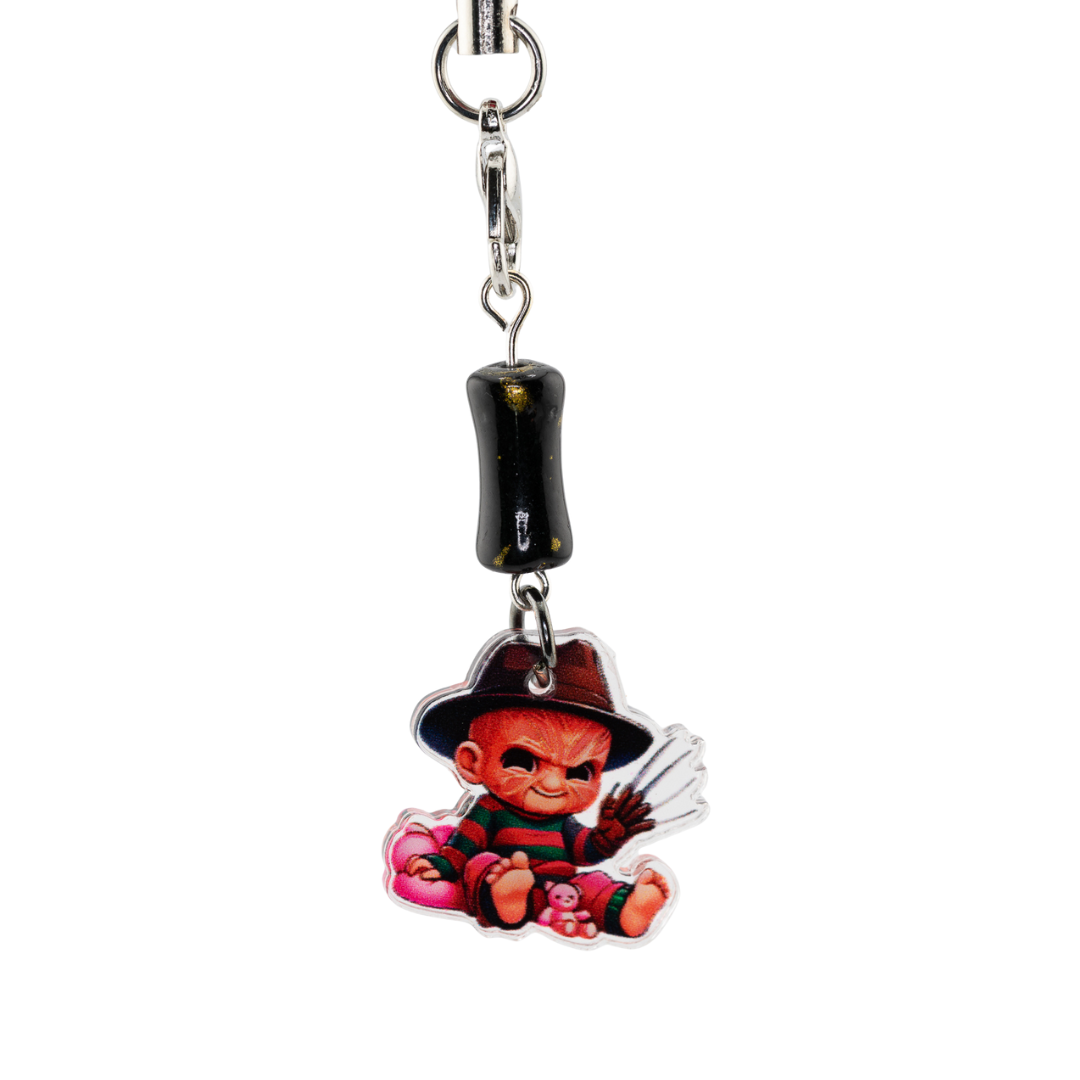 Spooky-Cute Halloween Phone Chains | Chibi Scary Movie Charms
