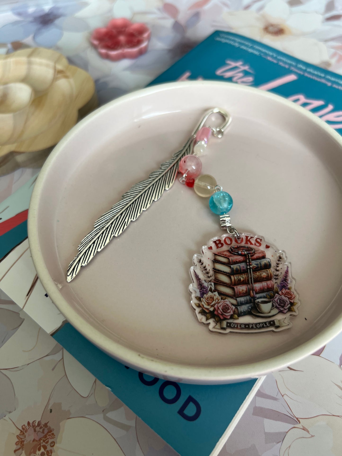 Bookmarks!! Whimsical, Fun, Evocative most importantly, never lose your reading spot!