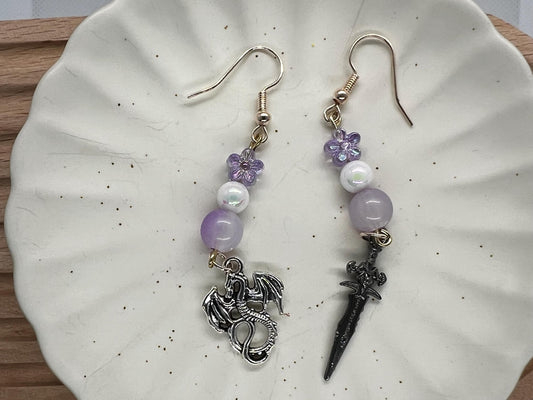 Bookish Themed Earrings