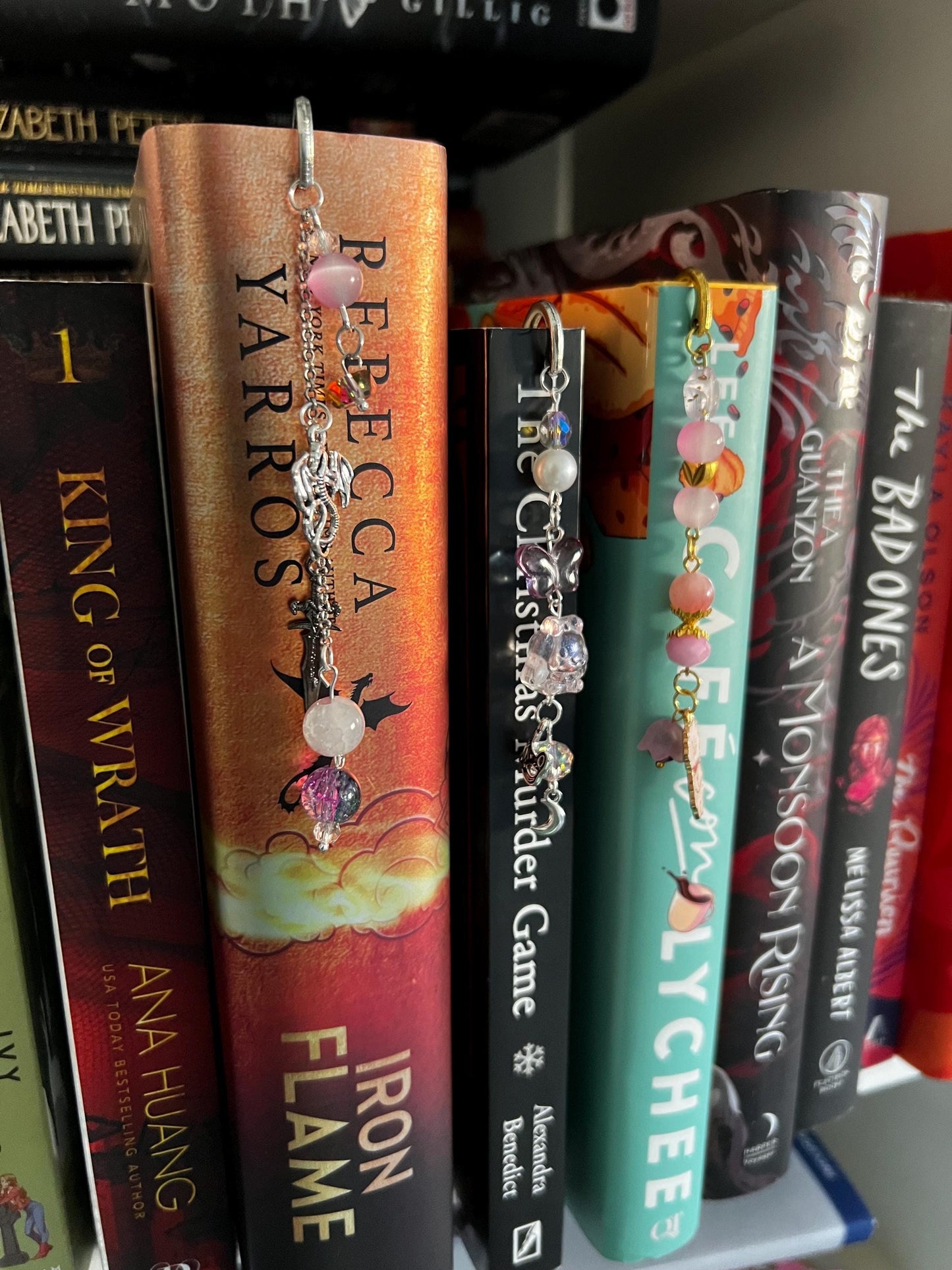 Bookmarks!! Whimsical, Fun, Evocative most importantly, never lose your reading spot!