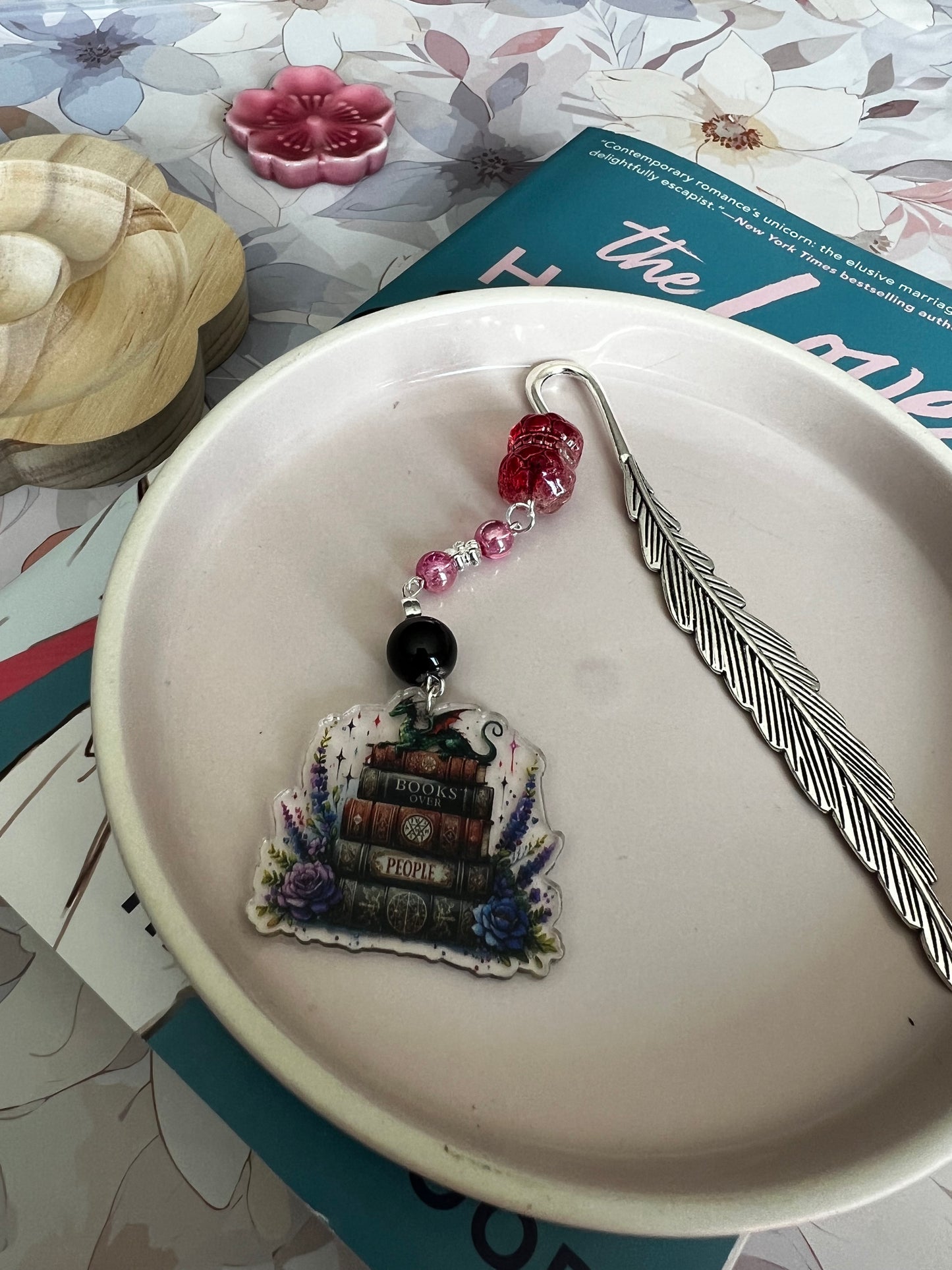 Bookmarks!! Whimsical, Fun, Evocative most importantly, never lose your reading spot!