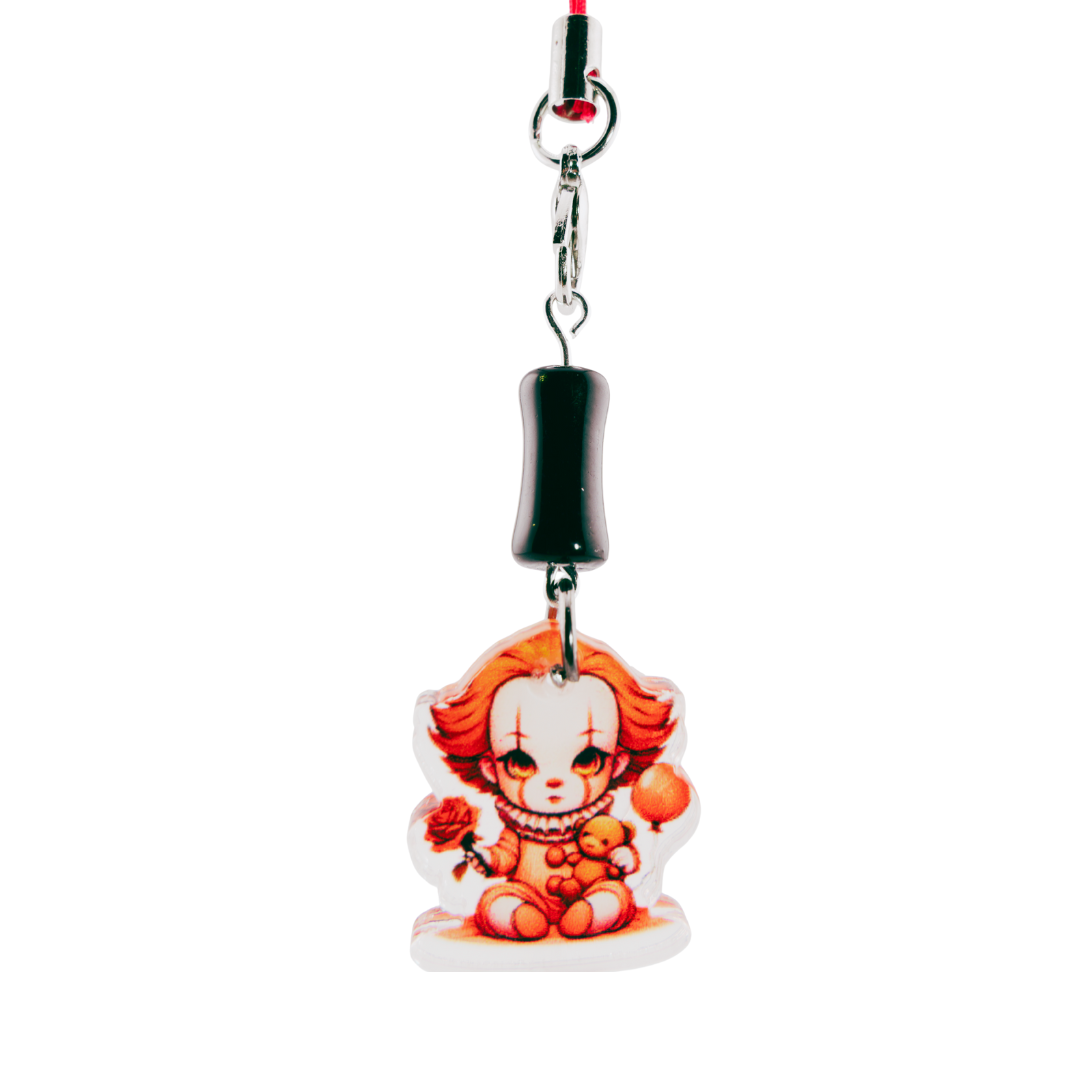 Spooky-Cute Halloween Phone Chains | Chibi Scary Movie Charms